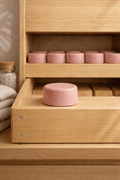Soaphera Pink Clay 2-in-1 Shampoo and Facial Cleansing Bar, handmade natural soap for sensitive and redness-prone skin