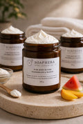 SOAPHERA Pure Body Butter Watermelon and Mango with Moroccan Red Clay available in two sizes