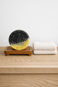 Magnetic Purity activated carbon natural soap bar by SOAPHERA, handmade in the UK for oily and blemish prone skin
